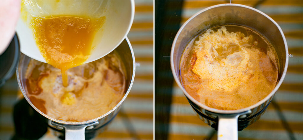 Tom Yum Egg Drop Soup Recipe How to