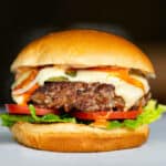 Crispy Onion Beef Burger