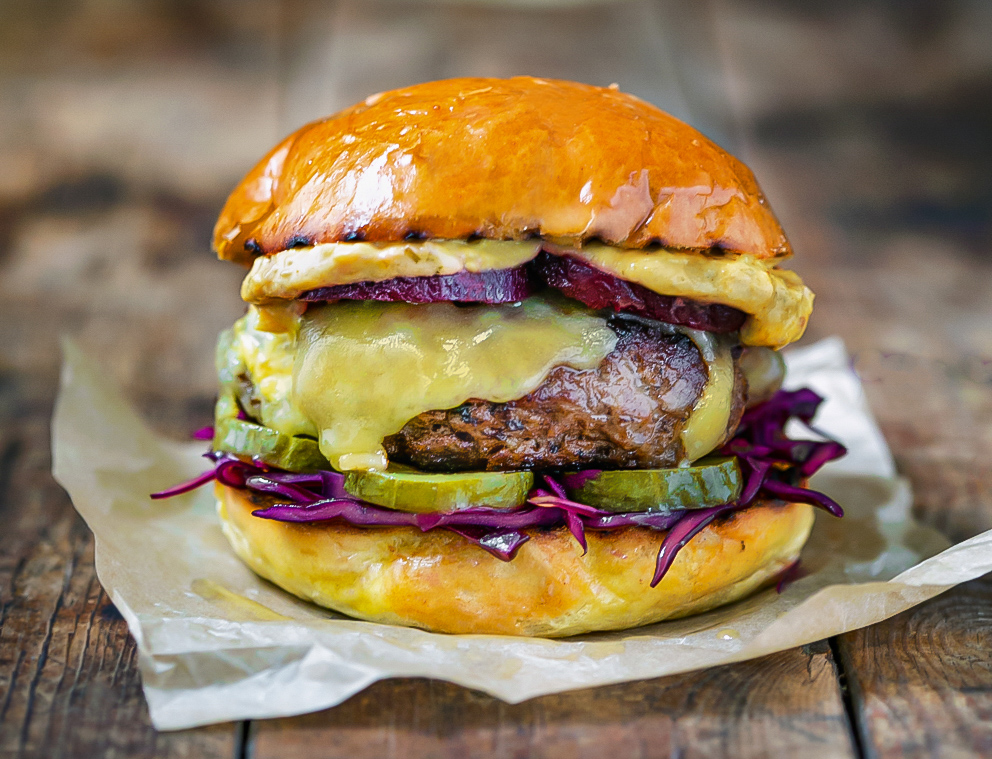 Beetroot Beef Burger Recipe