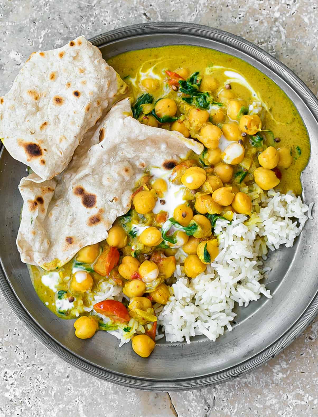 Coconut Chickpea Curry