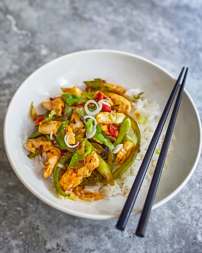 Honey Soy Basil Chicken
