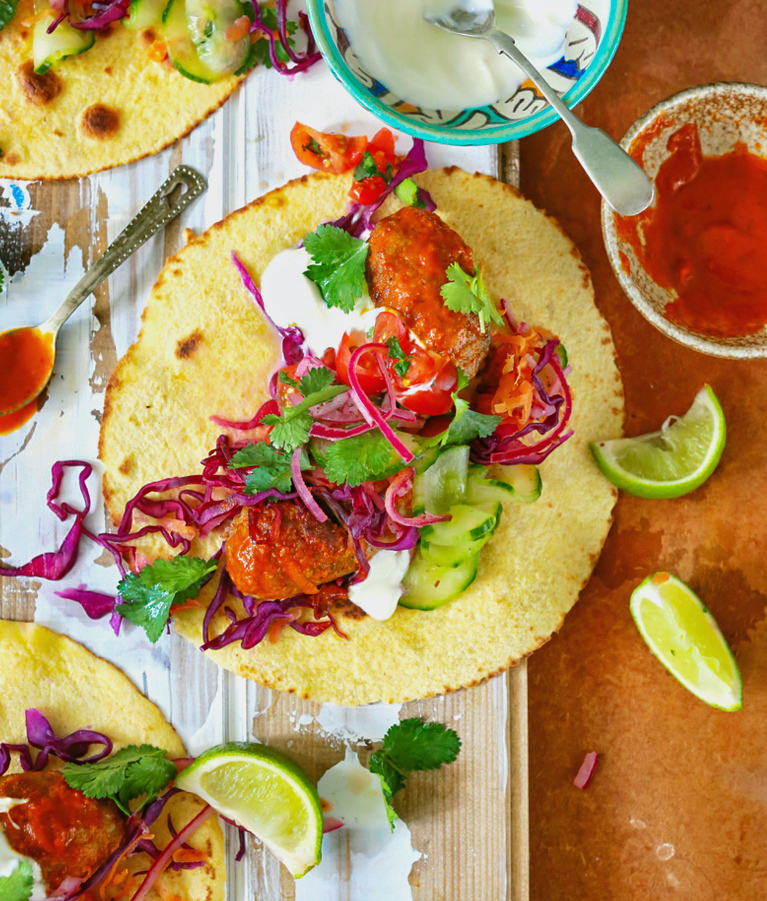 Hot Pork Tortillas and Pickle