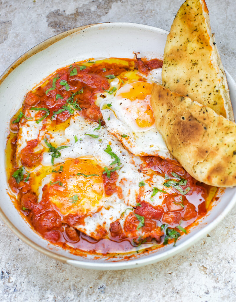 Sundried Tomato Pesto Shakshuka Recipe