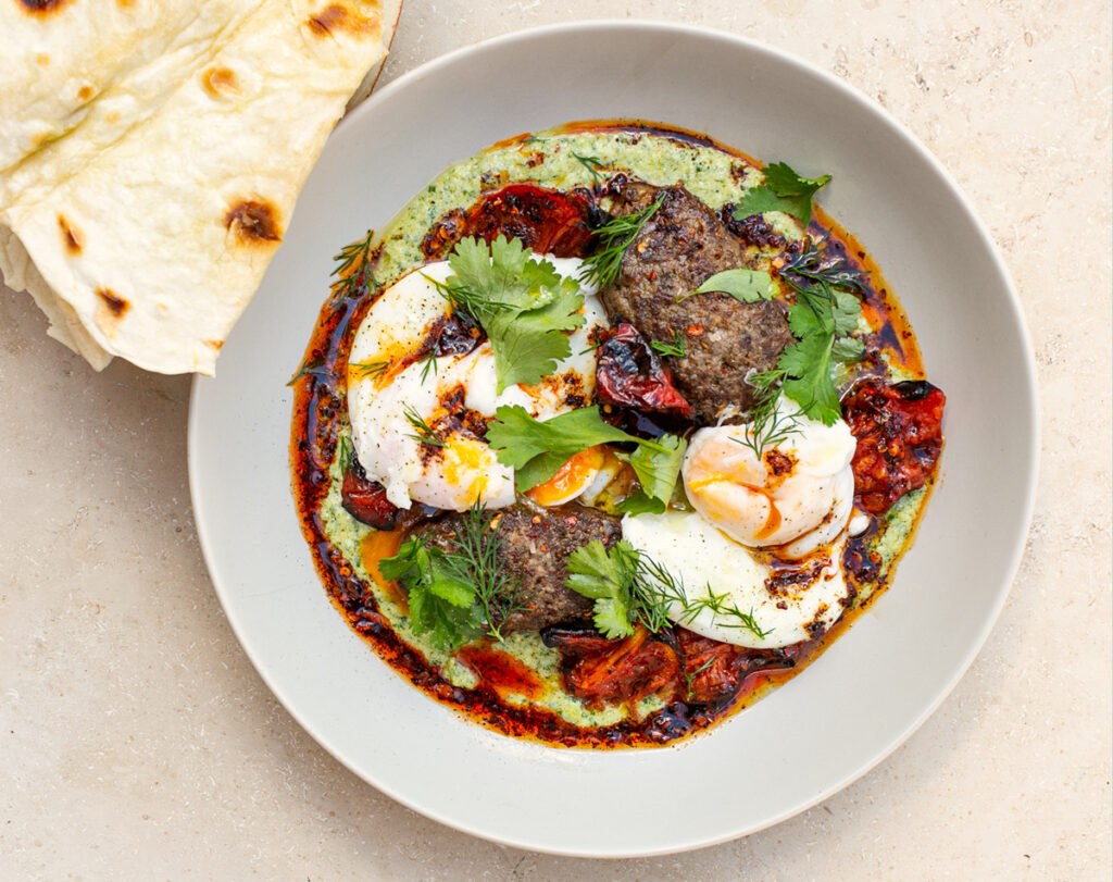 Fusion Turkish Eggs