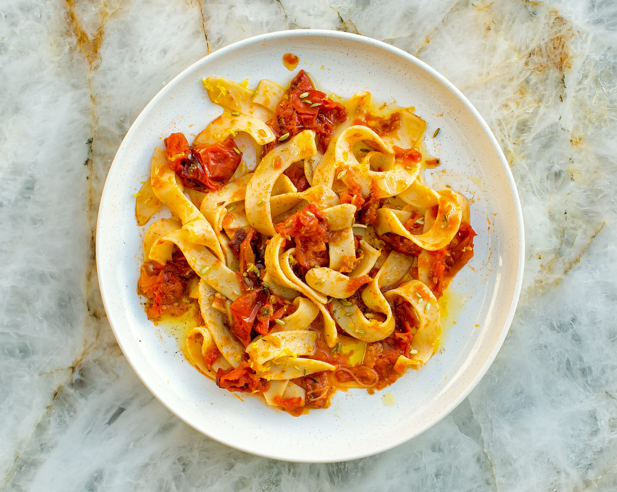 Roasted Tomato and Fennel Pasta Recipe