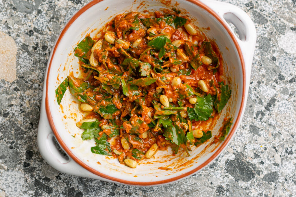 Chicken Tomato Pesto Soup Recipe