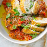 Roasted Chicken On Parmesan Toast Recipe