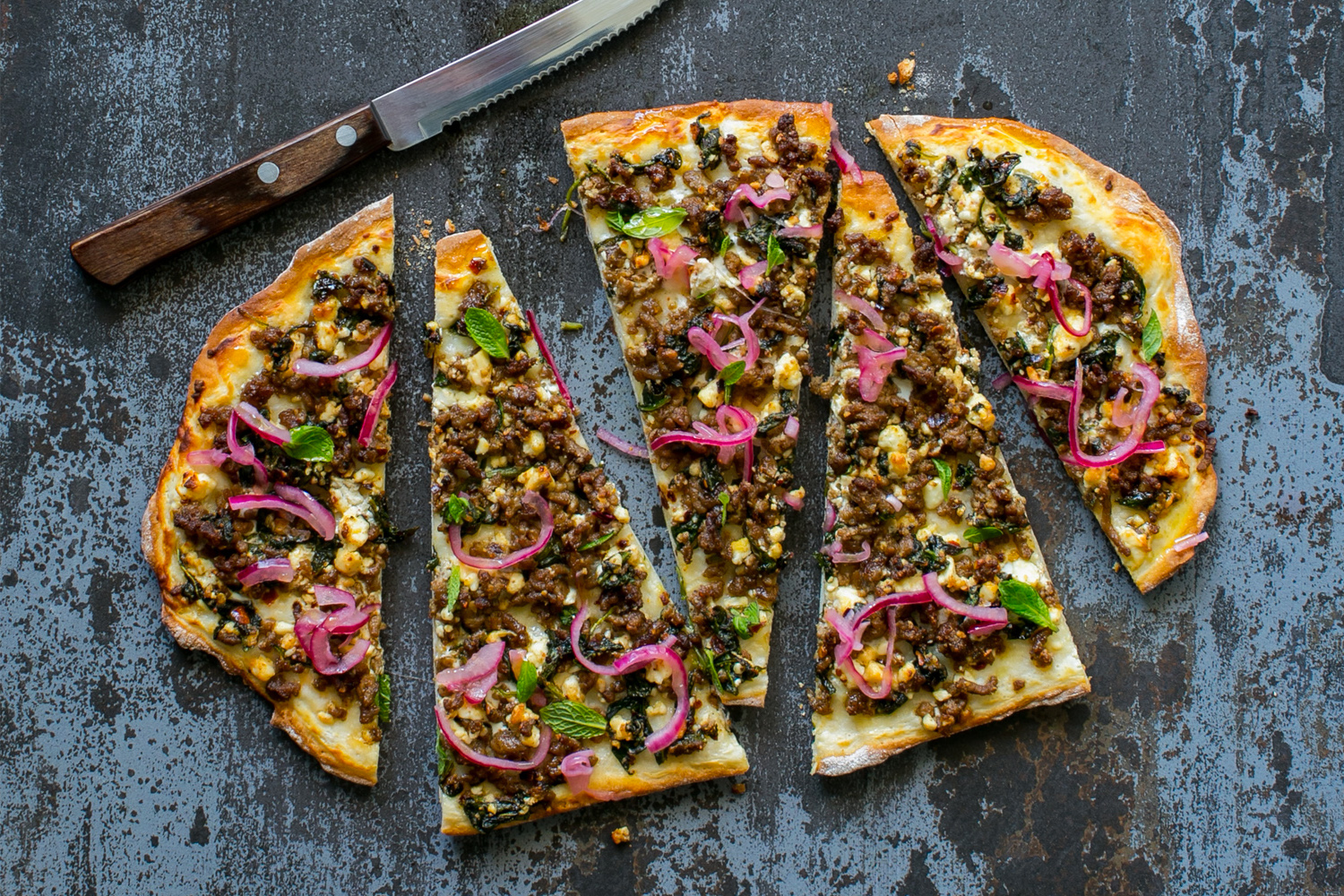 Lamb Yoghurt Flatbread Recipe