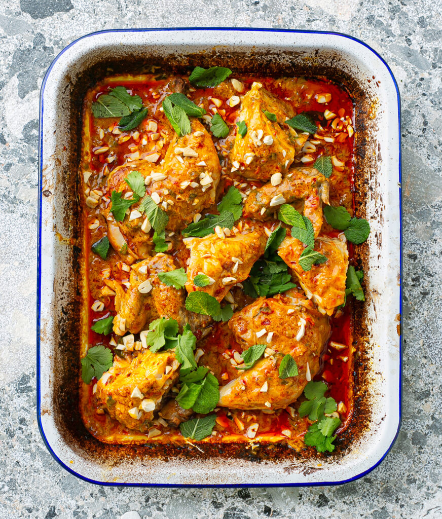 Roasted Chicken Lemongrass Curry recipe