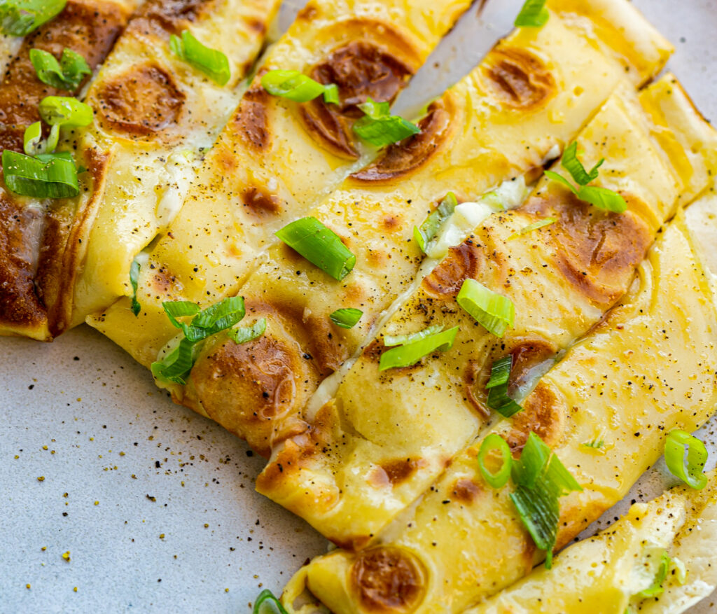 Fluffy Cheese Egg Pancake Recipe