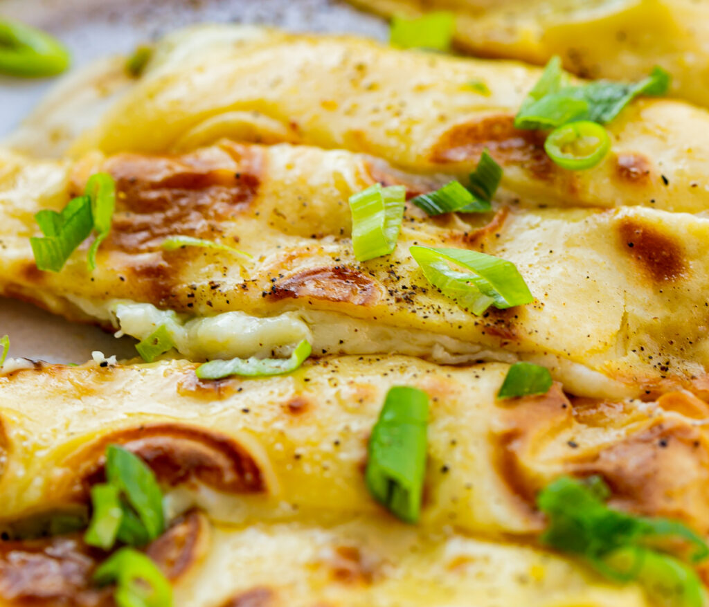 Fluffy Cheese Egg Pancake Recipe