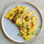 Fluffy Cheese Egg Pancake