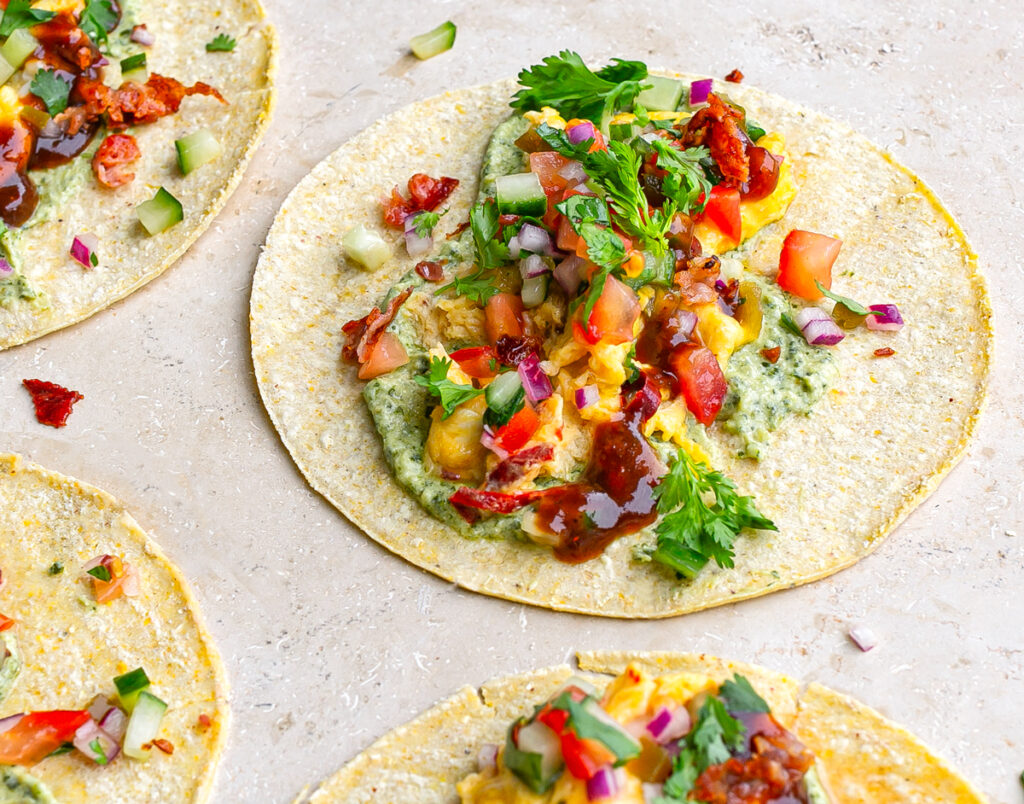 Breakfast Egg Tortillas