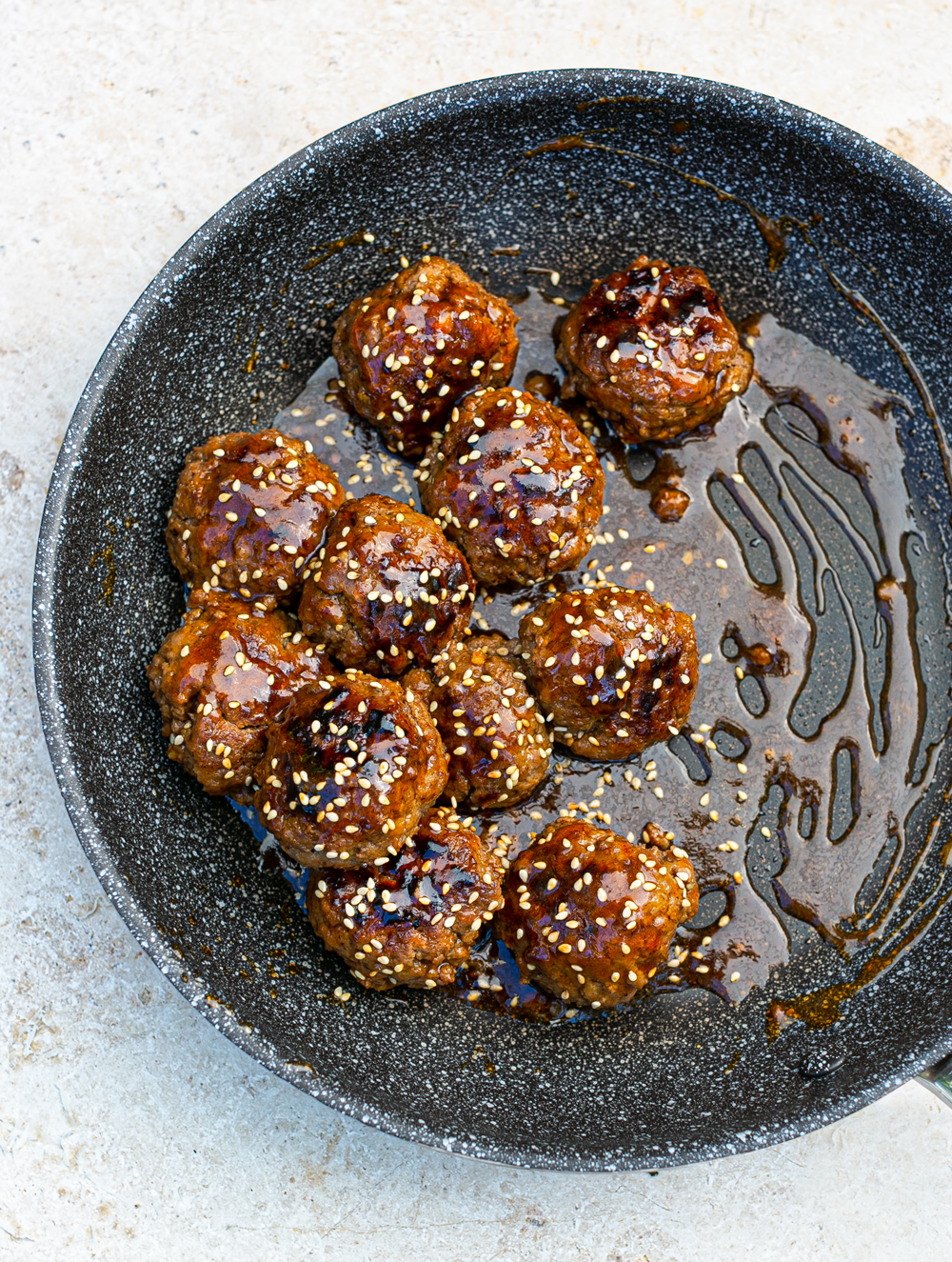 Sticky Soy Glazed Meatballs