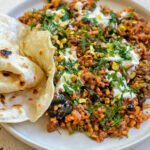 Bulgur Pilaf with Herb Yoghurt