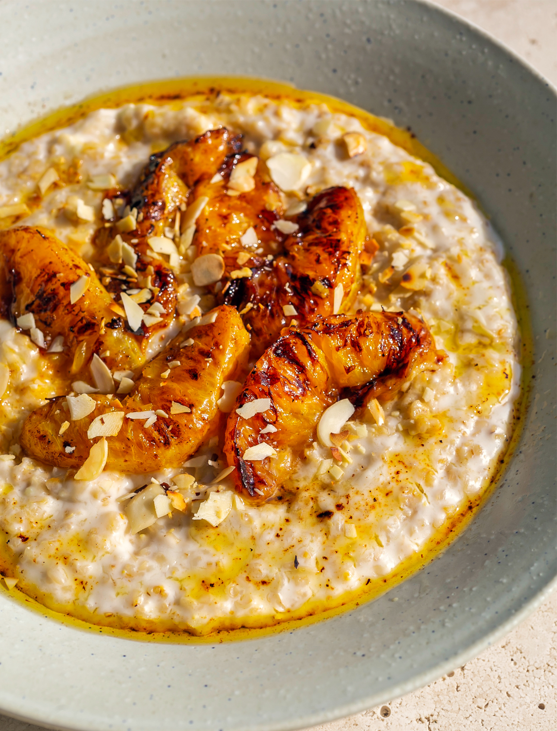 Ginger Coconut and Burnt Orange Porridge