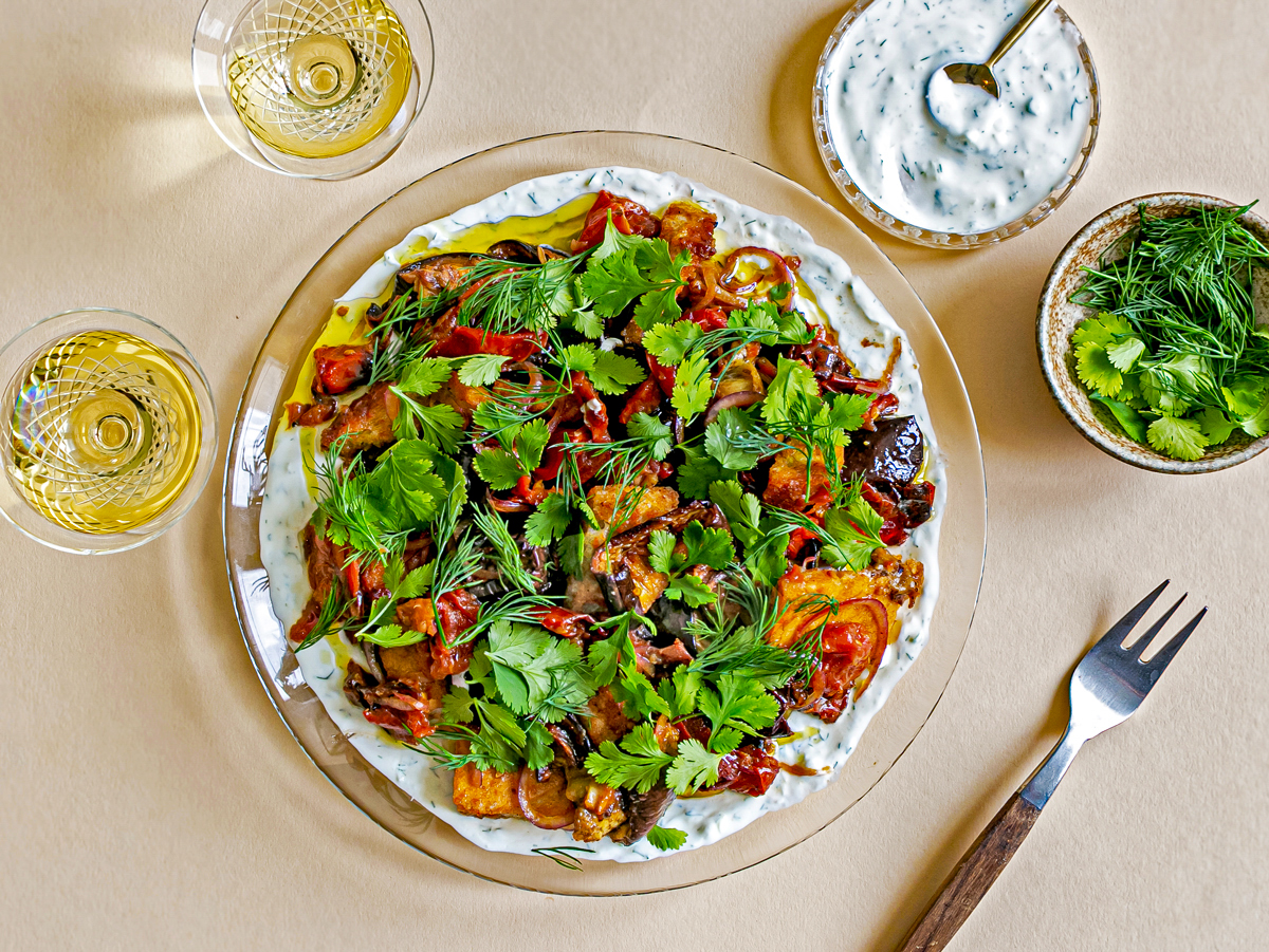 Mediterranean Ranch Salad