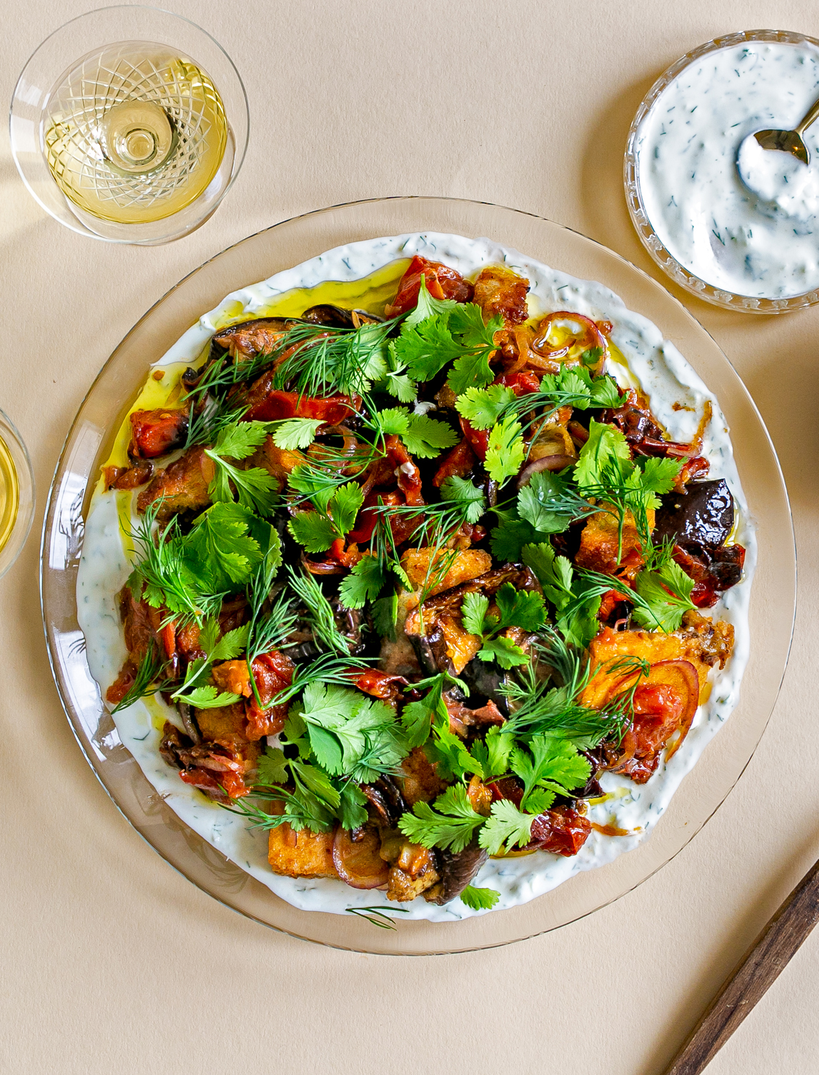 Mediterranean Ranch Salad