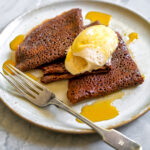 Chocolate Coffee Buckwheat Crepes