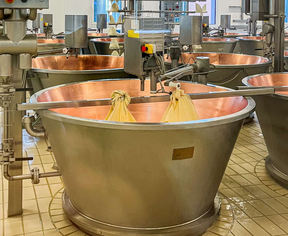 Parmigiano Reggiano Production Modena Italy