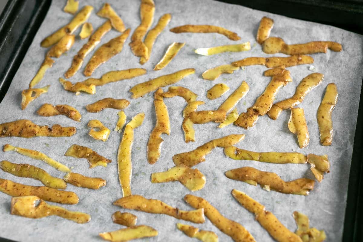 Crispy Potato Skin Chips