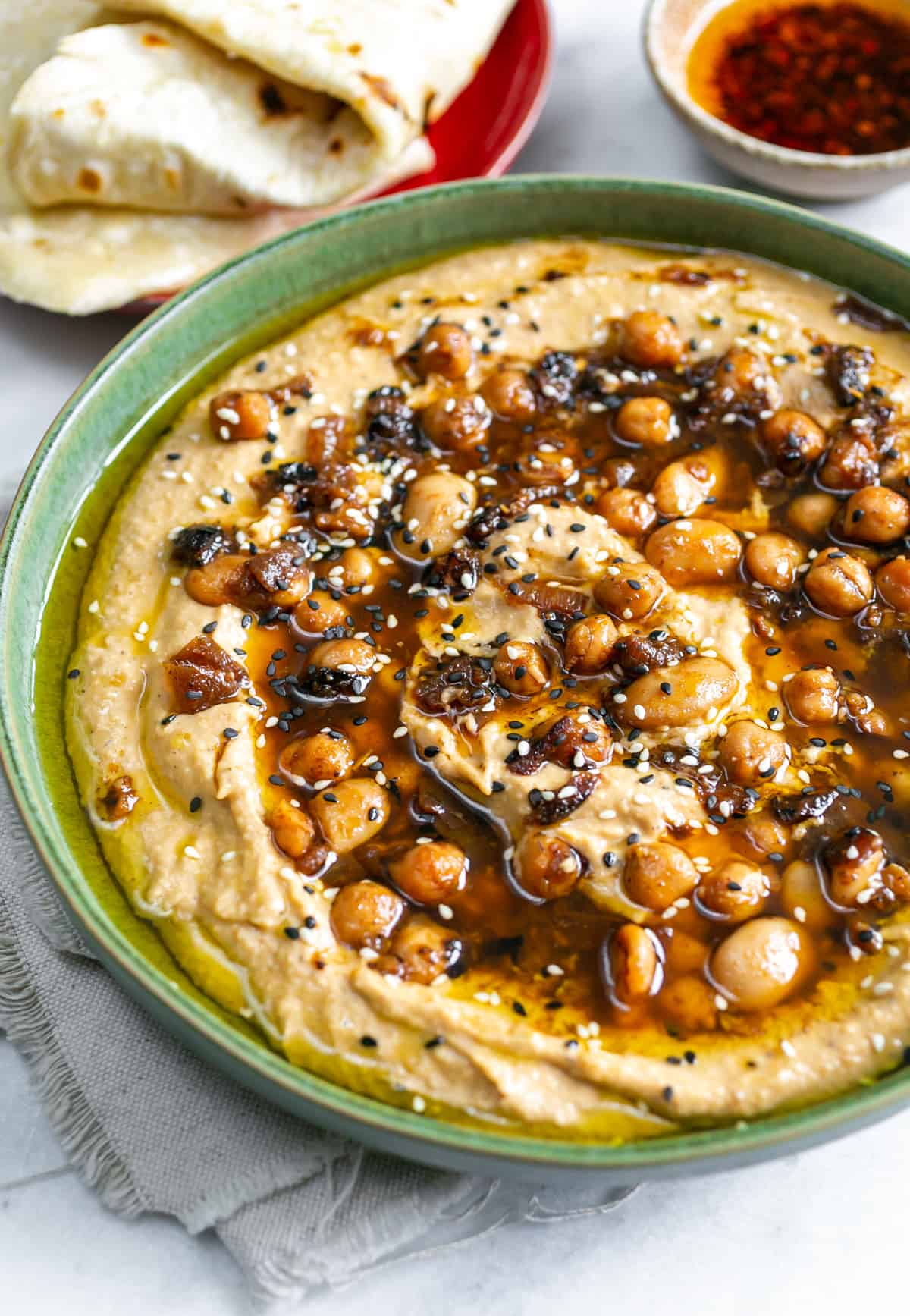 Baharat Two-Bean Hummus