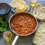 Chicken Green Pepper Madras Curry